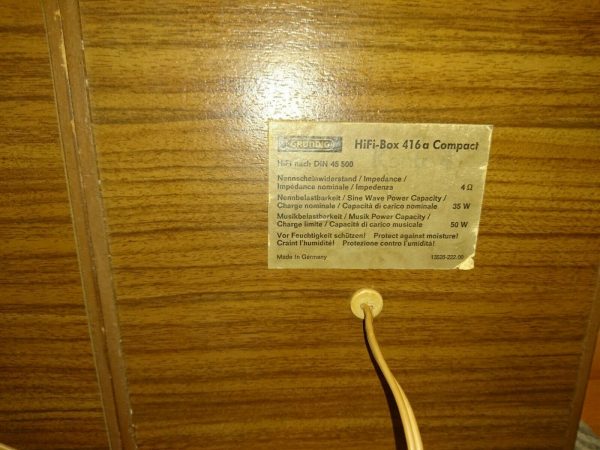 Grundig Hifi-Box 416 a – Bild 4