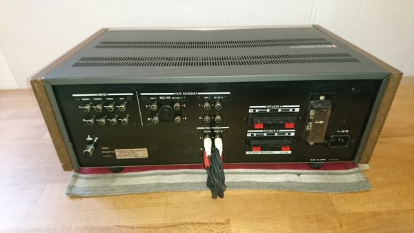 Sony TA-3650 mit Holzapplikationen – Bild 4