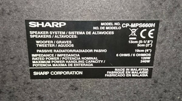 Sharp CP-MPS660H – Bild 5