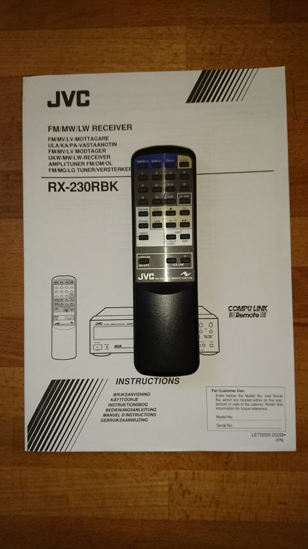 JVC RX-230R – Bild 4