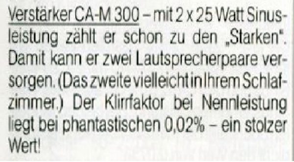 Fisher CA-M300 – Bild 5
