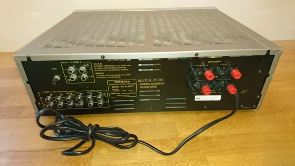 Onkyo A-8017 silber – Bild 3