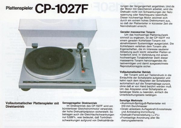 Onkyo CP-1027F – Bild 2