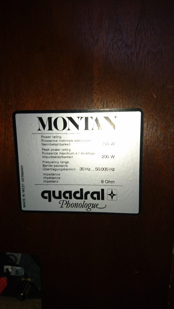 Quadral Montan Mk II – Bild 5