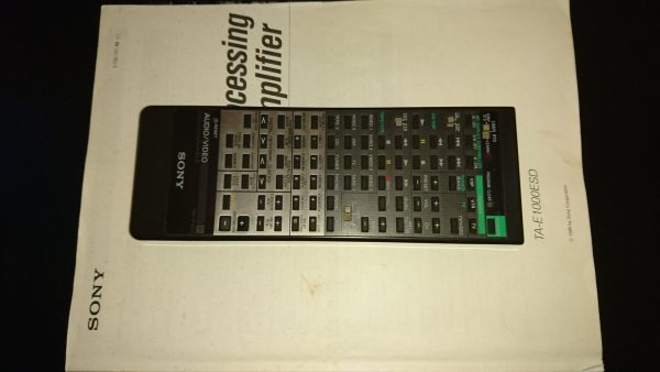 Sony TA-E1000ESD mit Holz – Bild 5