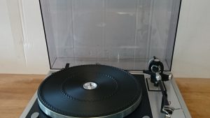Thorens TD 160 MK II silber
