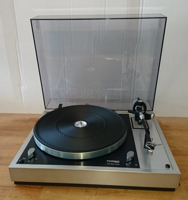 Thorens TD 160 MK II silber