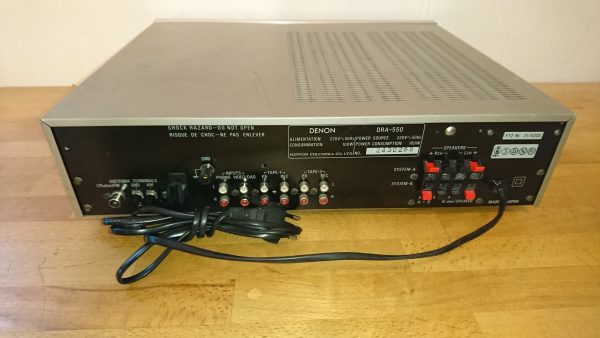 Denon DRA-550 silber – Bild 3