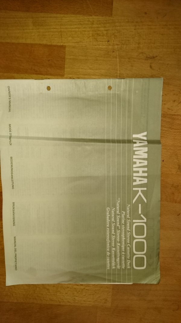Yamaha K-1000 – Bild 2