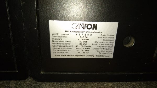 Canton GLE 50 – Bild 5