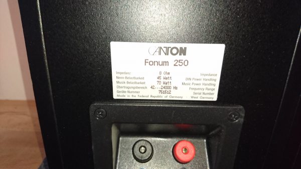 Canton Fonum 250 – Bild 4