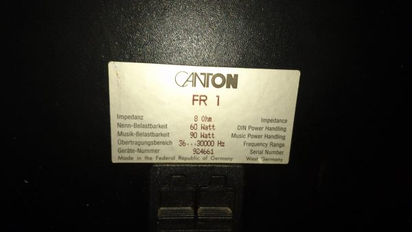 Canton FR 1 – Bild 5