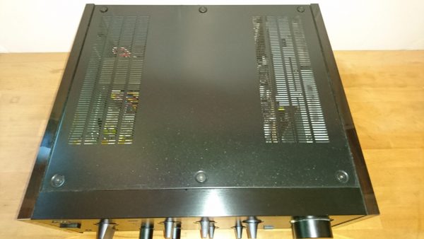 Akai AM-73 mit Holzapplikation – Bild 3