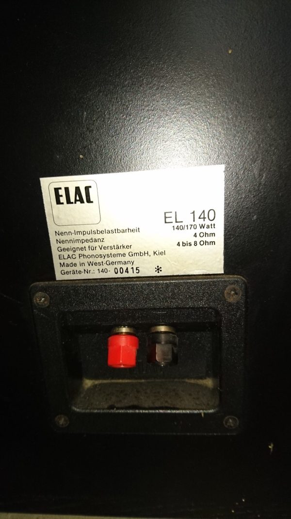 Elac EL 140 – Bild 5