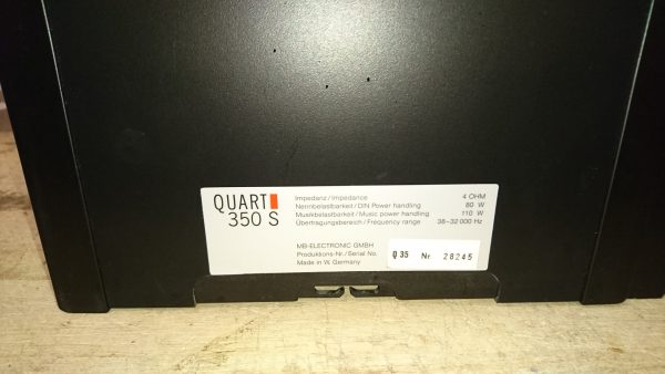 MB Quart 350 S – Bild 5